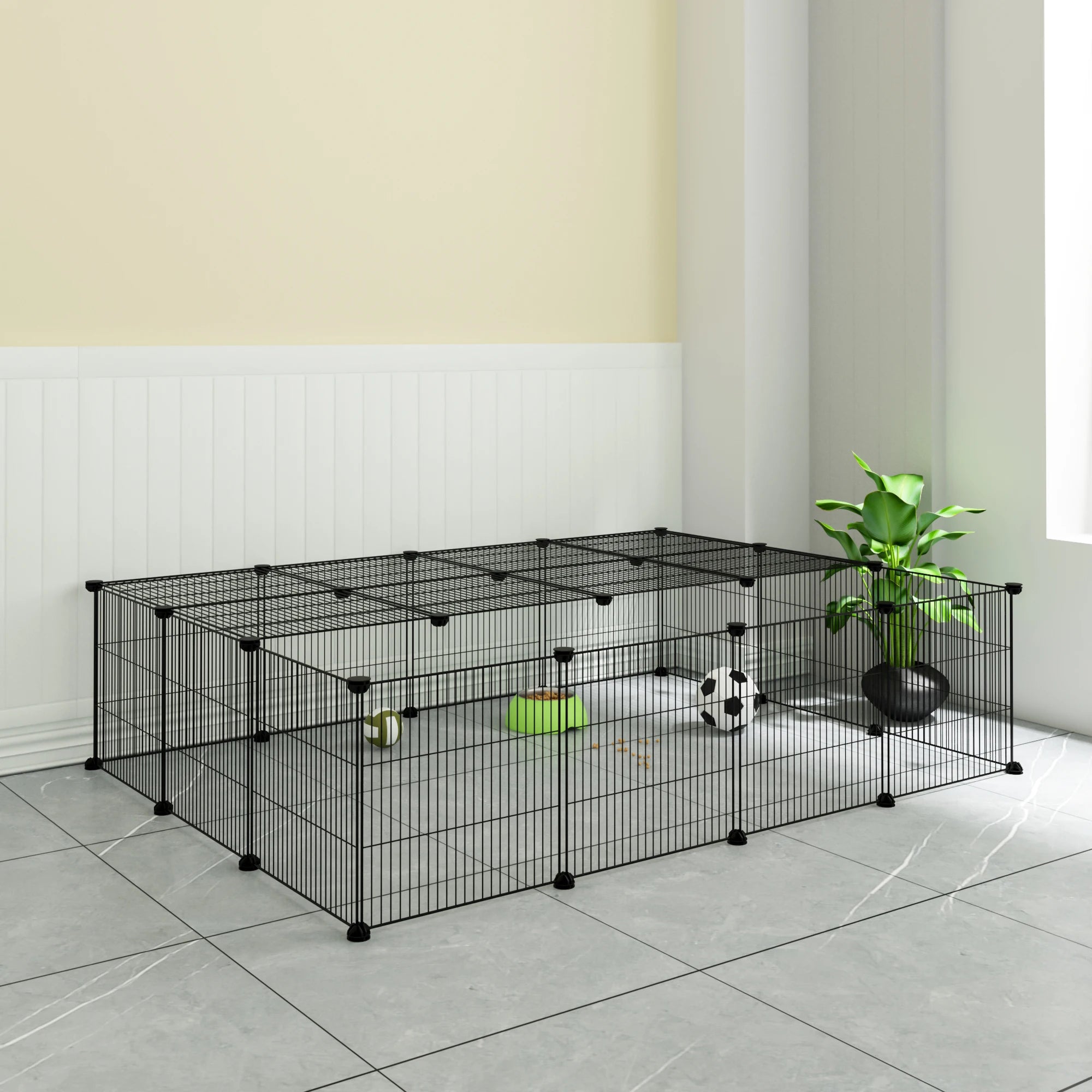 Customizable DIY Modular Pet Playpen & Enclosure