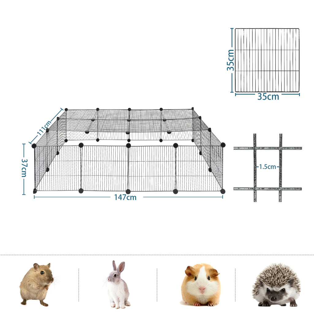 Customizable DIY Modular Pet Playpen & Enclosure